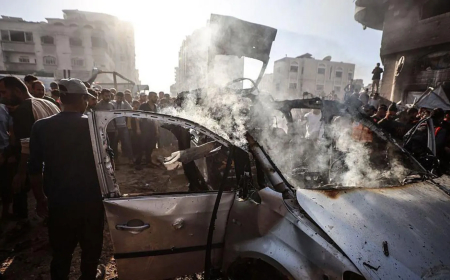 Israeli strikes across Gaza kill 22 Palestinians, medical and civil defence officials say